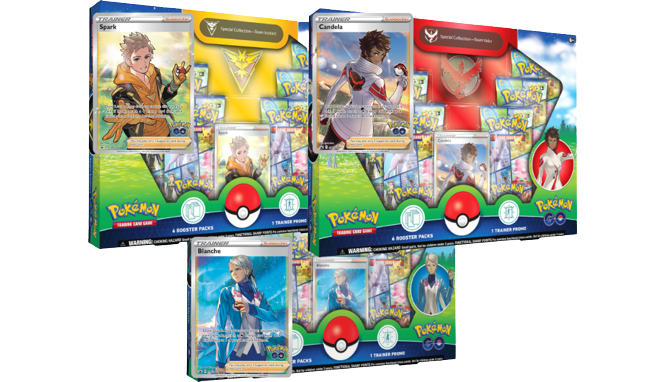 Pokémon TCG: Pokémon GO Spezial Kollektion —Team Instinct / Team Mystic / Team Valor