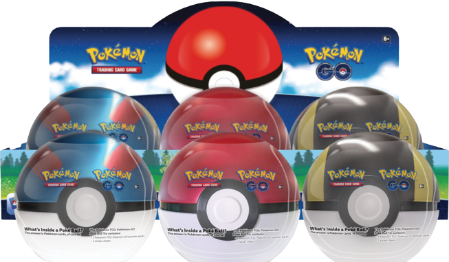 Pokémon GO Pokéball Tins