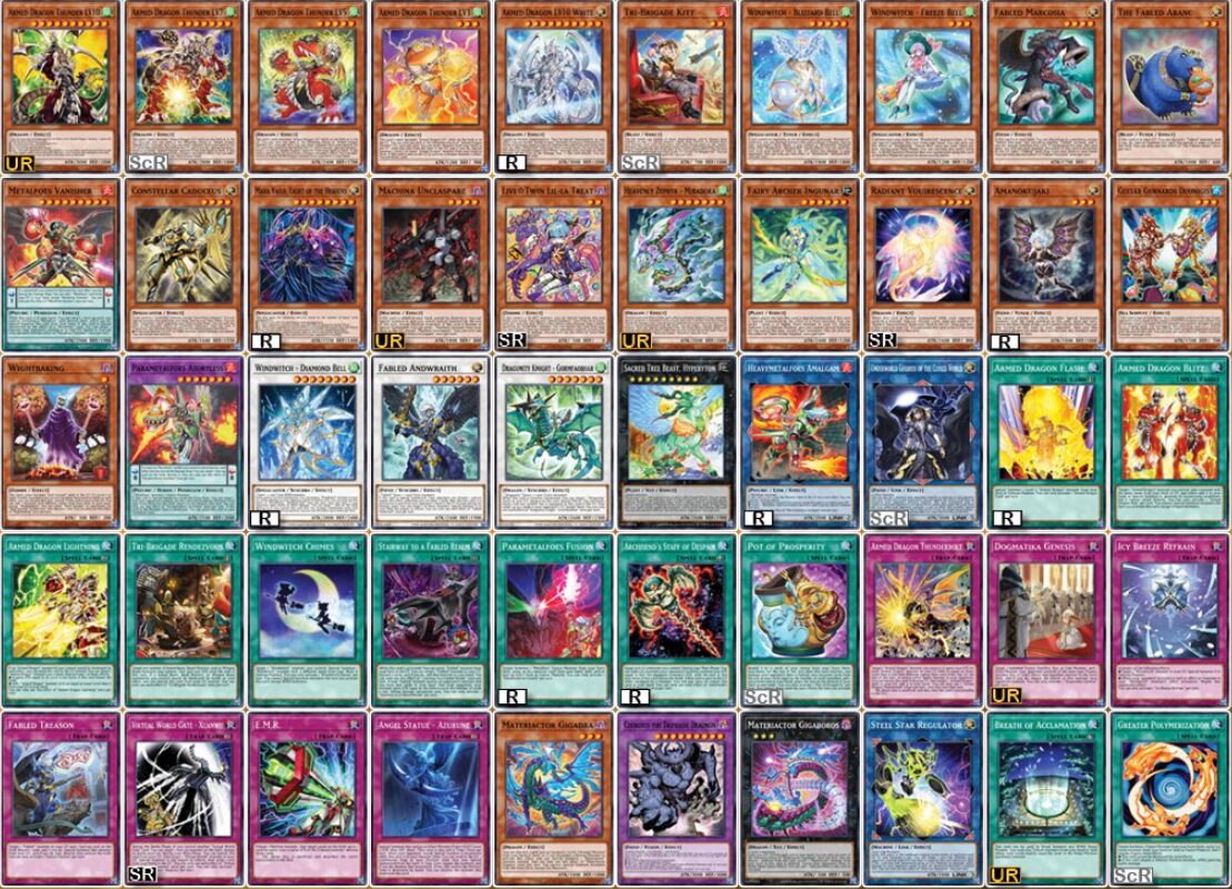 Setliste Tin of the Pharao's Gods 1